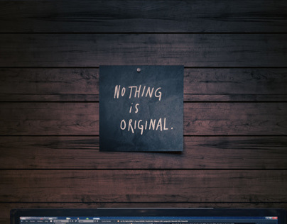 Nothing is original.