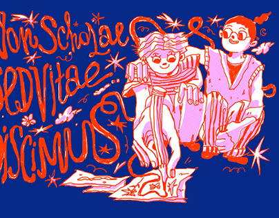 ILLUSTRATED MERCH COVERS FOR HSE UNIVERSITY