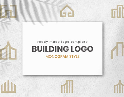 Building Logo - Free Monogram Logo