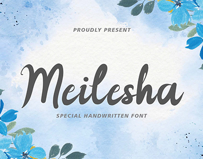 Meilesha Handwritten Font