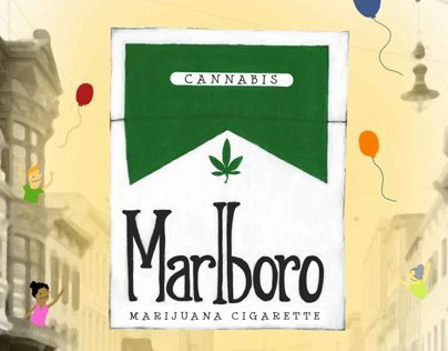 Marlboro Marijuana Cigarettes