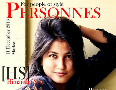 Personnes- Magazine design
