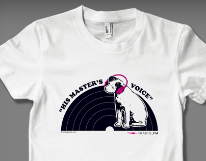 T-shirt branding for FM radio