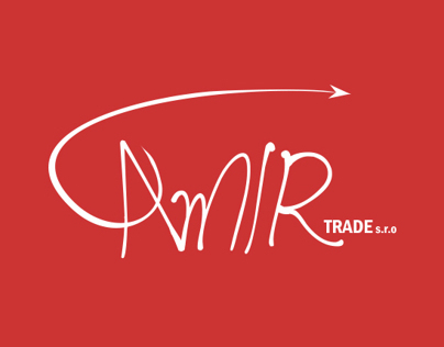 AMIR-TRADE One-Page Website + Logo + Business Card