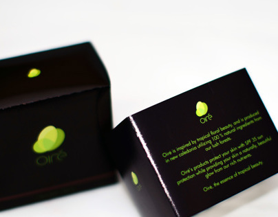 Oiré Packaging - the essence of tropical beauty.