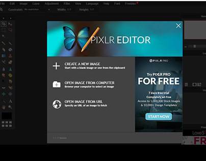 Pixlr Editor - Photoshop online for marketer