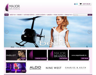 Major Brands Corporate - Website 
