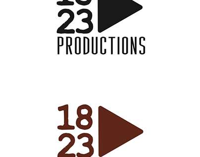 1823 Productions Logo Design + Variations
