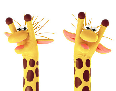 Fantoche Giraffas