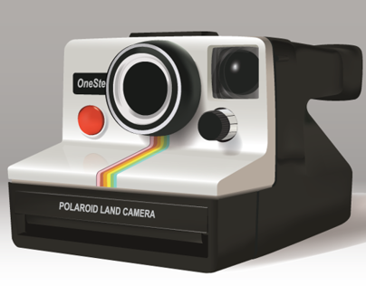 Polaroid Land Camera Vector