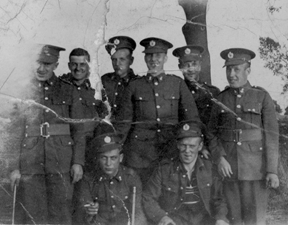 Restoration of a First World War photograph