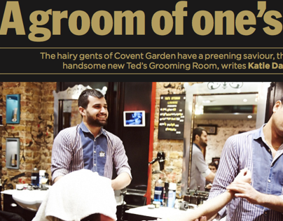 Ted's Grooming Room advertorial, Time Out, London