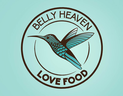 Branding: Belly Heaven Love Food