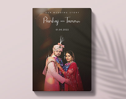 Wedding & Sagan Ceremony Album Design | Pankaj + Tannu