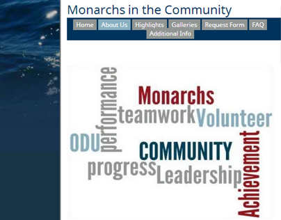 Monarchs in the Community