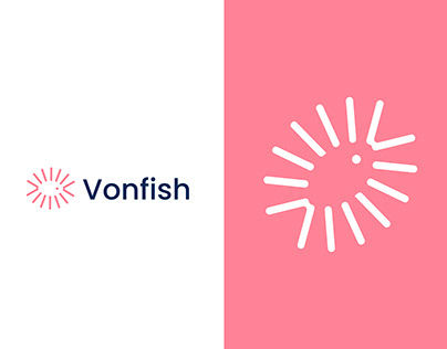 Vonfish logo and branding design