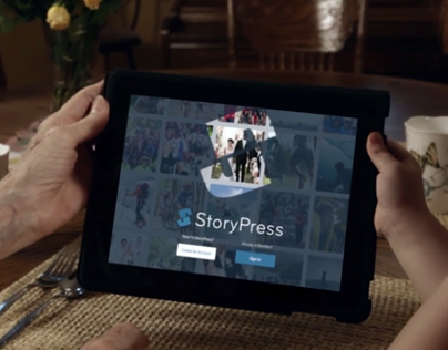 StoryPress App Commercial
