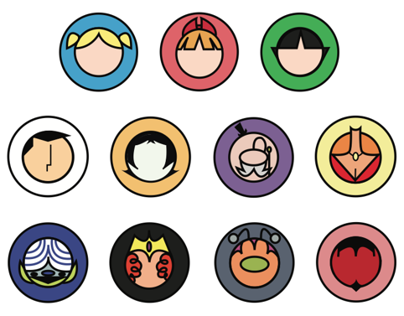 The Powerpuff Girls Icons