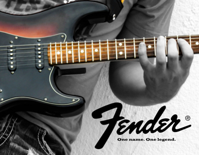 Fender Guitar Ads