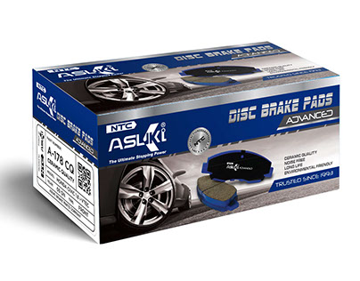 Asuki Advance Disc Brake Pad Box