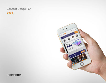 Concept Design For Souq Mobile App