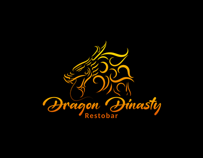 Dragon Dinasty diseño logo restaurant