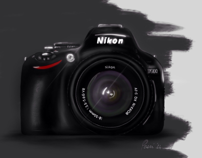 Nikon D5100 sketch