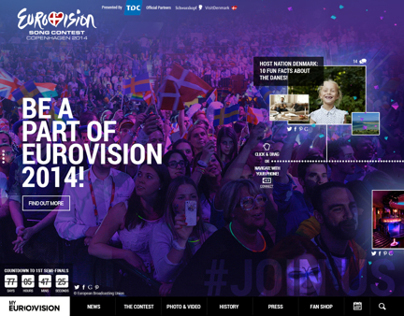 Eurovision Song Contest 2014 - Concept Re-Design