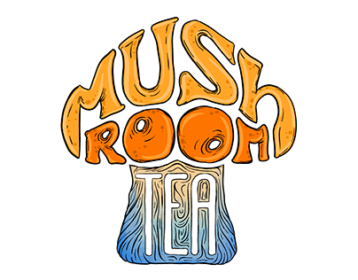 Mushroom Tea – Lettering
