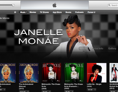 Album Cover: Janelle Monae