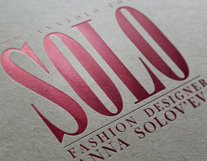 SOLO - Fashion Designer (Logo)