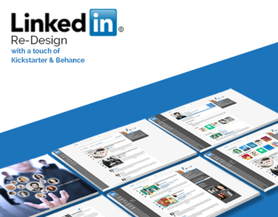 LinkedIn Website ReDesign (Spring 2014)