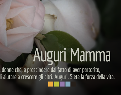 Auguri Mamma