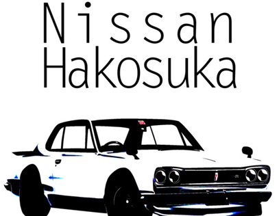 1971 Nissan Hakosuka Skyline GT-R Render
