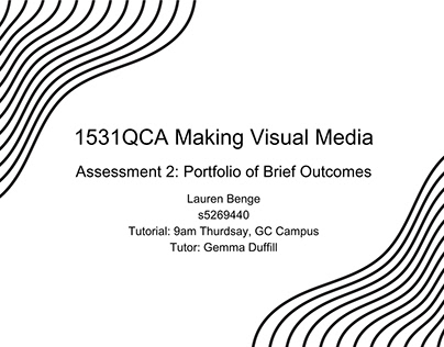 1531QCA Making Visual Media Portfolio of Brief Outcomes