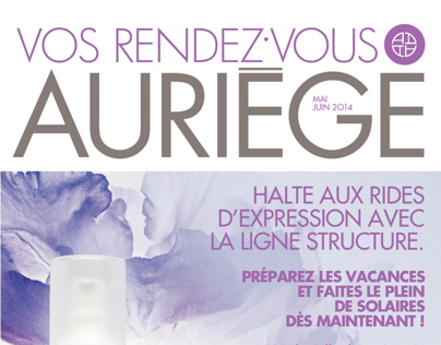 Catalogue "AURIEGE PARIS" Mai - Juin 2014