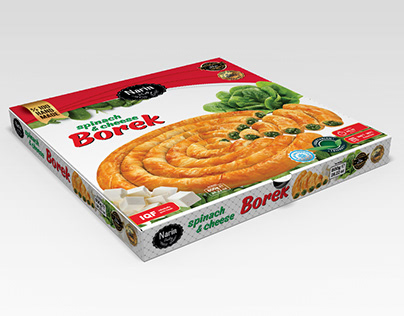 Spinach&Cheese Borek / square box package