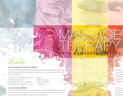 Harper Massage Therapy Display Case