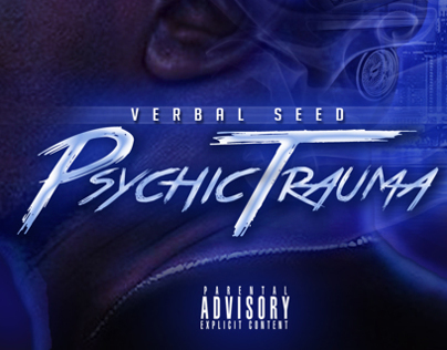 Verbal Seed x Psychic Trauma 4-panel CD Artwork