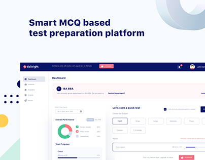 TickRight - MCQ Based Test Preparation Platform