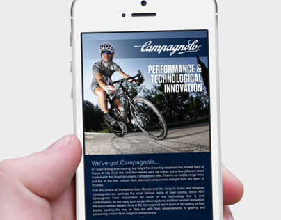Campagnolo Email Newsletter
