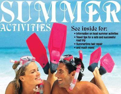 Cover for Summer Activities Special Section