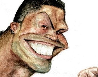 Ronaldo Caricature Projects | Photos, videos, logos, illustrations and  branding on Behance