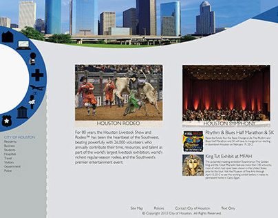 City of Houston Website Redesign