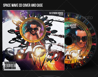 Space Wave CD Cover & Case