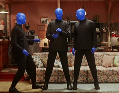 The Blue Man Group 'Disrupting Reality'