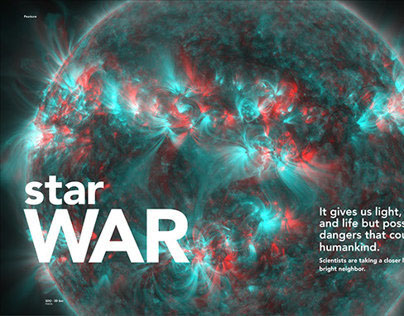 Magazine Layout "Star War"