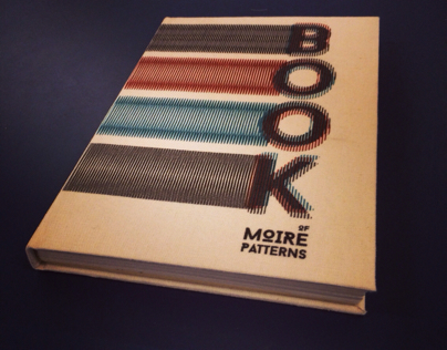 Moire pattern book