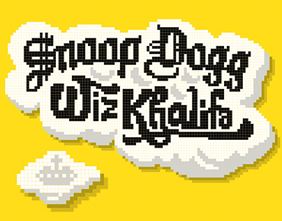 Snoop Dogg feat. Wiz Khalifa - Official Gig Poster