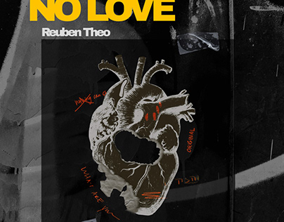 Cover artwork for Reuben Theo NO LOVE